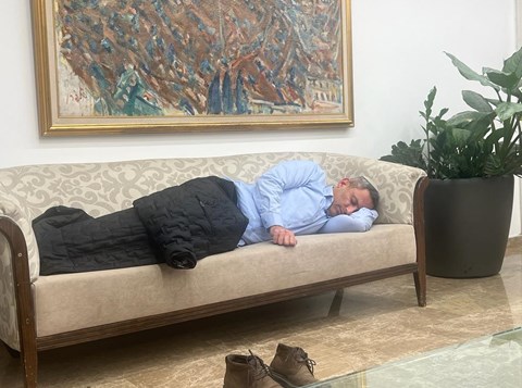 ראשי הרשויות בעוטף ישנו הלילה מחוץ ללשכת נתניהו: ״לא נצא עד שיגיד שבטוח לחזור לבתים״