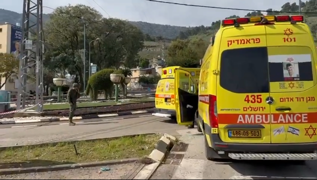לפני זמן קצר: אם ובנה נפצעו קשה כתוצאה מפגיעת נ״ט בקריית שמונה