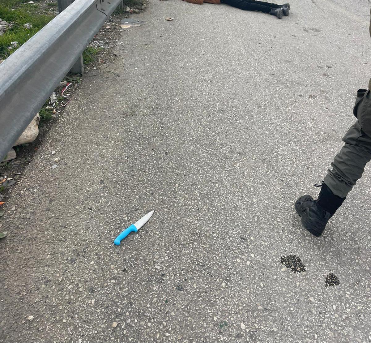 ניסיון פיגוע דקירה במעלה אדומים סמוך לירושלים, אין נפגעים – המחבל נוטרל