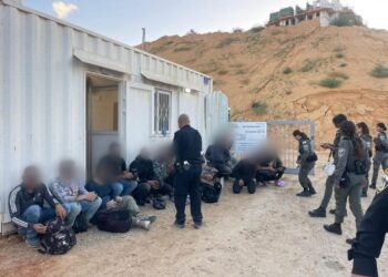 מתחילת השנה: כ-2,500 שב"חים נתפסו ע"י לוחמי מג"ב – 359 רק בשבוע האחרון