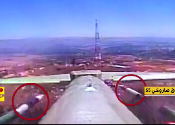חיזבאללה עולה שלב: מפרסם תיעוד של תקיפת אתר צבאי עם כטב״מ חמוש שיורה למטרות ואז מתאבד חיזבאללה