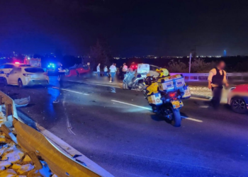 שוהה בלתי חוקי פלסטיני גנב רכב – וגרם לתאונה שבה נהרגה בת 60 ליד בית דגן