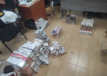 מאות פאקטים של סיגריות מזויפות נתפסו במסגרת מבצע תנועה בכביש 90