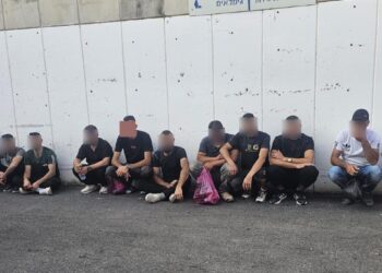 טבריה: מיניבוס ובתוכו 13 תושבי שטחים ללא אישורים נעצר סמוך לגני ילדים