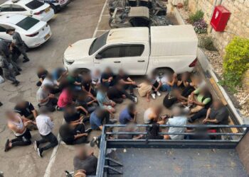 42 שוהים בלתי חוקיים מעזה נעצרו בשלוש דירות מסתור בנצרת